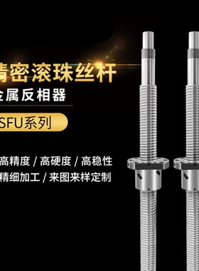 1025螺母套装副0新品2005120丝32滚珠丝杆滑台模组丝杠5导轨54160