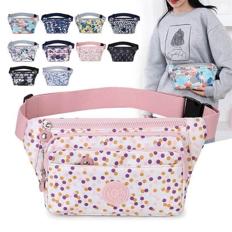 潮流户外运动腰包轻便女士单肩背包时尚防泼水牛津布包大容量胸包,箱包皮具/热销女包/男包,胸包,淘宝优惠券,粉丝福利购,淘宝优惠卷