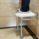 新浴室凳子靠墙折叠老人防滑沐浴凳卫生间壁凳孕U妇洗澡椅子家用