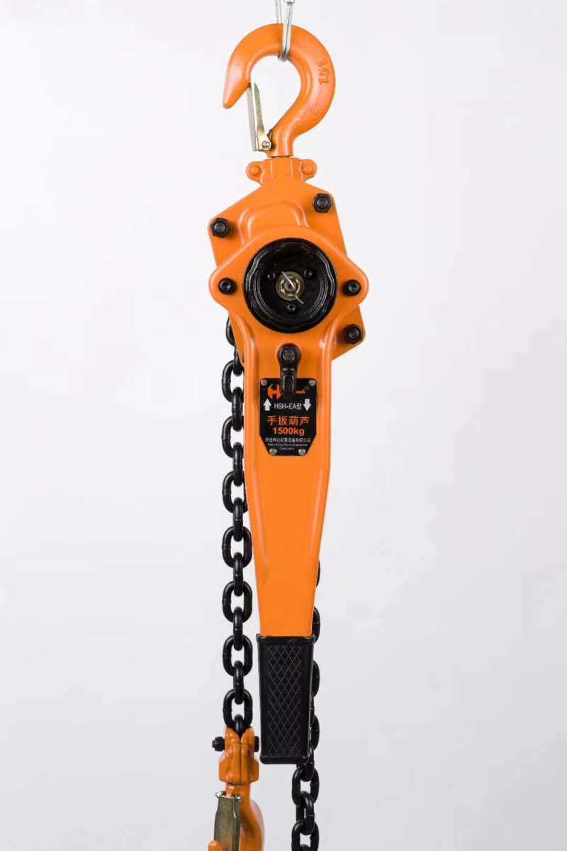 沪一牌手扳葫芦手动链条葫芦手摇葫芦0.751.5369吨拉紧器