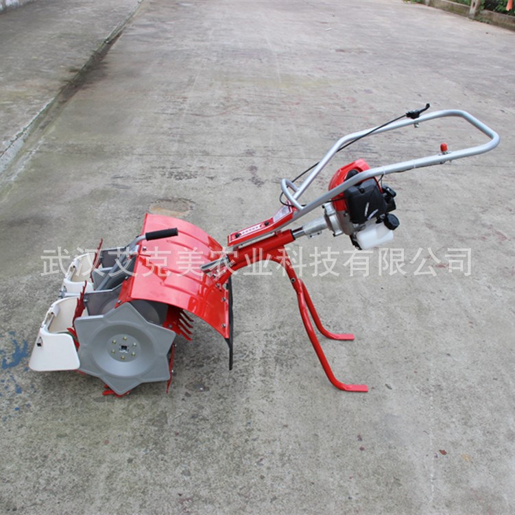 家用小型除草机 迷你打草机 水田稻田除草机多功能微耕机开沟机