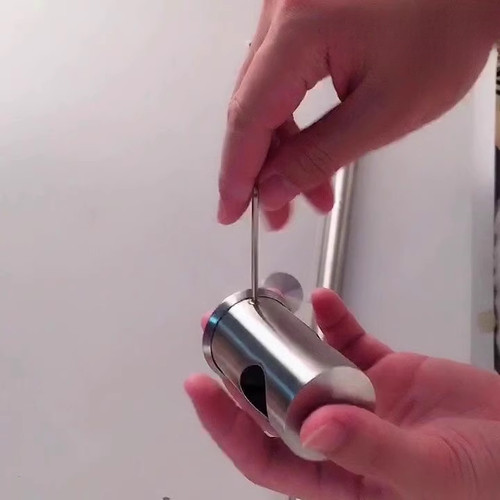 免打孔花洒升降杆底座