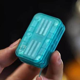 搞点好玩磁力方块EDC无限位推牌段落啪啪币解压神器甩牌减压玩具