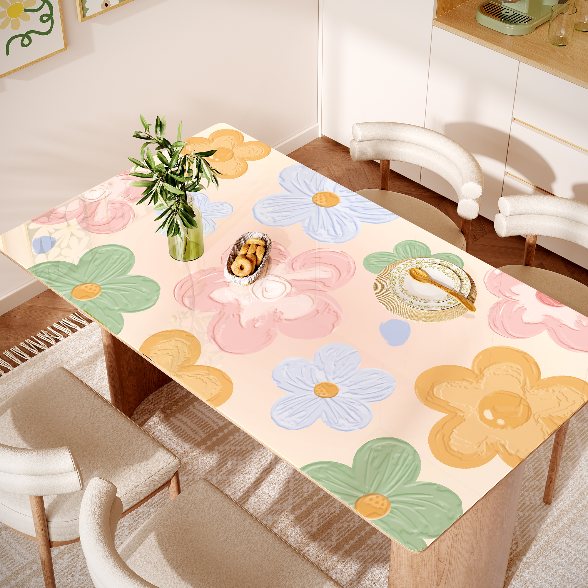 透明桌垫餐桌布防油桌面保护垫