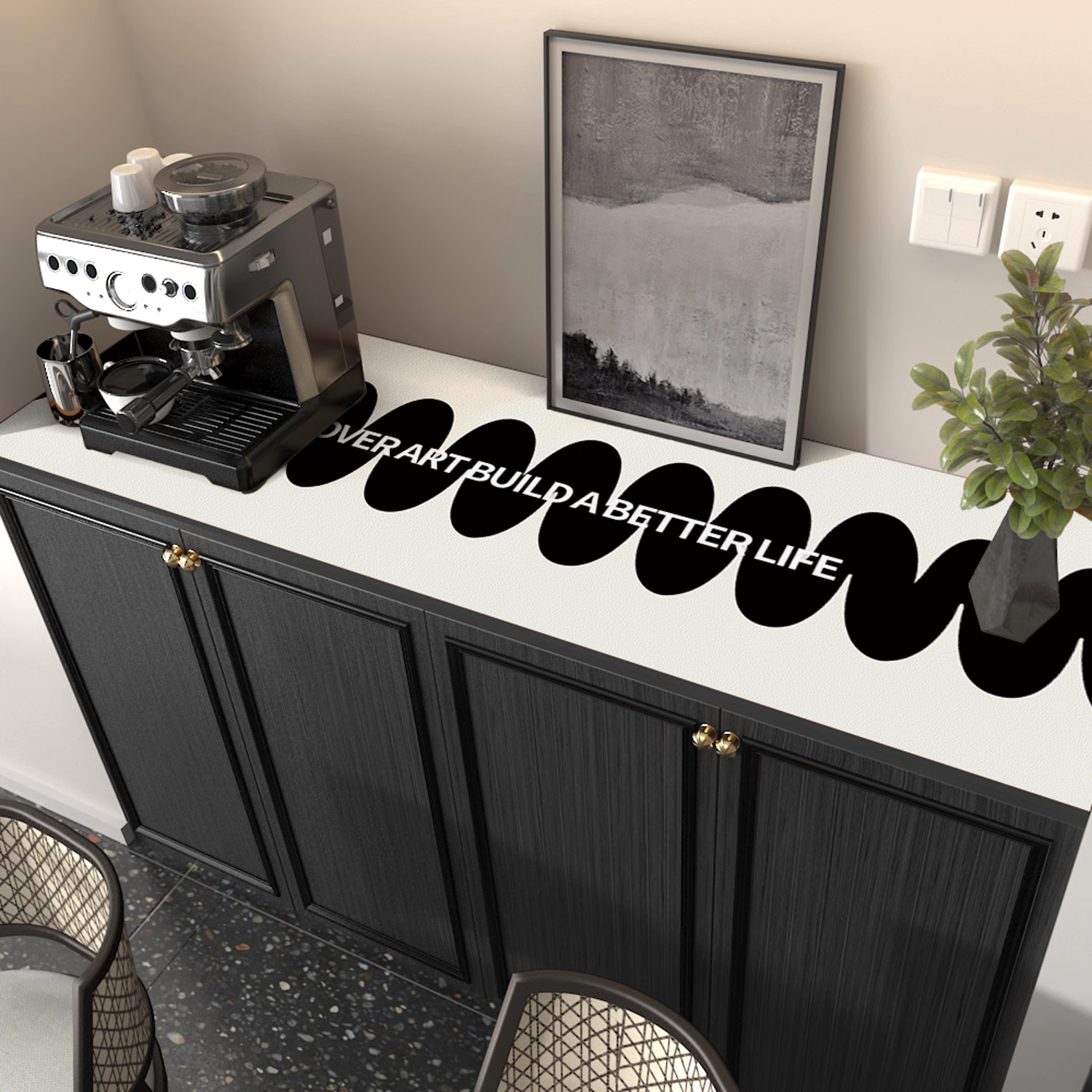 电视柜桌布防水防油防烫免洗餐边柜台面保护垫家用皮革鞋柜防脏垫,居家布艺,桌布,淘宝优惠券,粉丝福利购,淘宝优惠卷