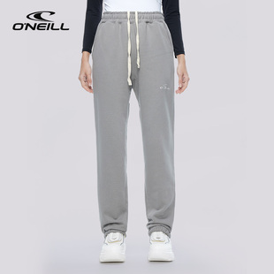 宽松显瘦休闲针织长裤 亲肤舒适灰色运动裤 情侣款 ONEILL中性卫裤