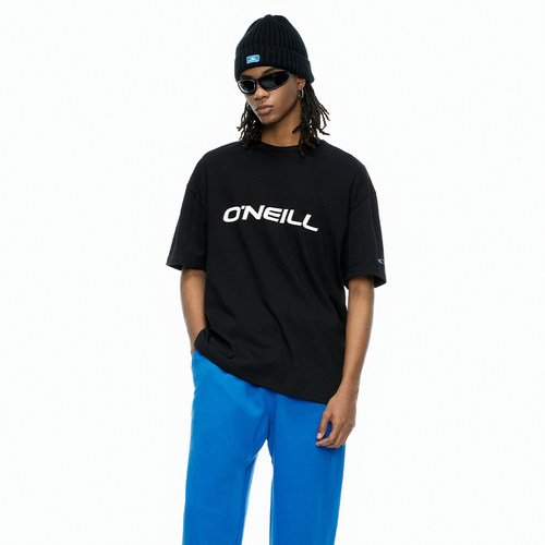 ONEILL短袖夏季潮牌黑色T恤