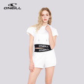 薄款 T恤短裤 连帽夏卫衣潮棉质运动服女训练服 短袖 ONEILL运动套装
