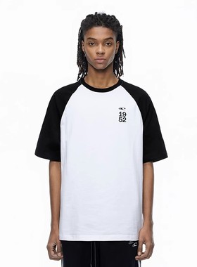 ONEILL男女同款上衣情侣装纯棉运动T恤衫拼色潮流短袖2025夏新款