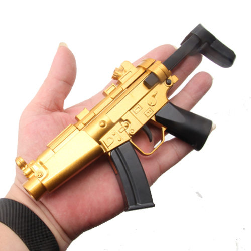 【全金属】合金精工折叠玩具枪可发射子弹软弹枪伸缩MP5冲锋枪