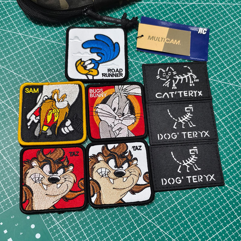 魔术贴章祖猫祖狗精品刺绣徽章户外背包贴章装饰配件魔术贴徽章,运动包/户外包/配件,贴章/魔术贴章,淘宝优惠券,粉丝福利购,淘宝优惠卷