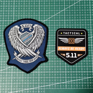 5.11个性魔术贴背包贴亚马逊热销大天使鹰头圣米迦勒士气章徽章