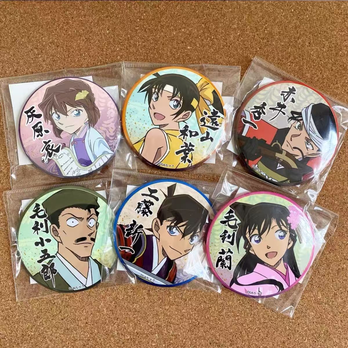 日谷名侦探柯南战国系列徽章吧唧