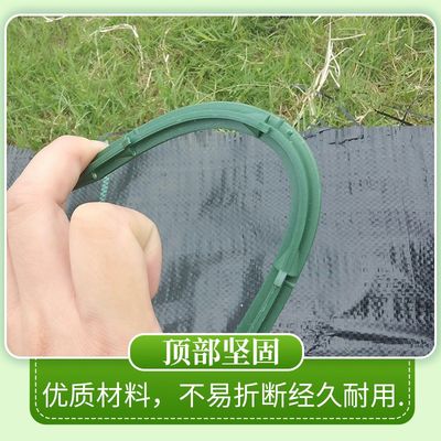 新款防草布地黑除草布钉防老化园艺地布钉果塑防草绿钉色园料地。