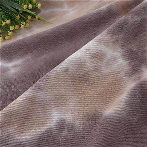 纱卡扎染面料 粗斜纹q棉梭织布 夹克牛仔o外套帽子工装裤子布料