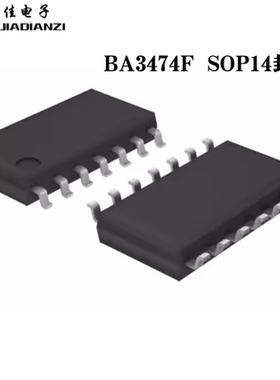 运算放大器 BA3474F-E2 SOP-14-4.4mm 原装正品