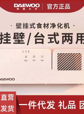 韩国大宇果蔬卫士清洗机家用壁挂式洗菜机肉类水果智能食材净化器