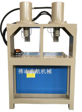 新款 工地槽钢裁断下料机 角铁挫断机 扁铁冲孔设备 方管切断机