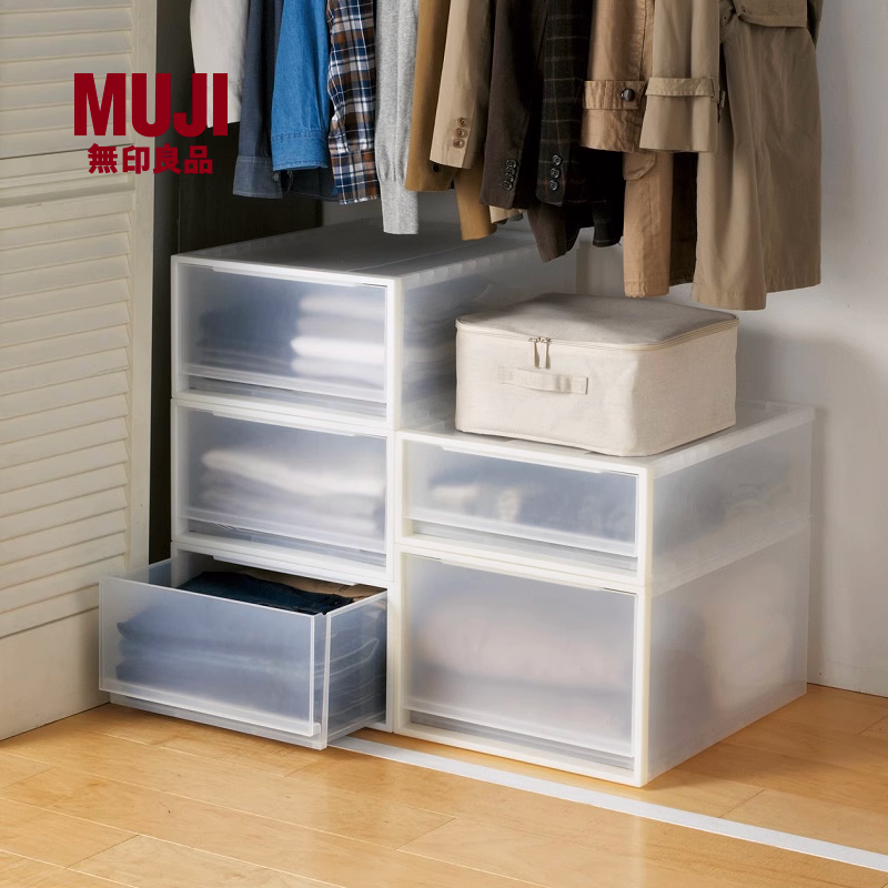 玩具储物箱MUJI/无印良品抽屉式