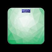 几何渐变艺术电子秤体重秤家用精准耐用称体重计小型高精度人体秤