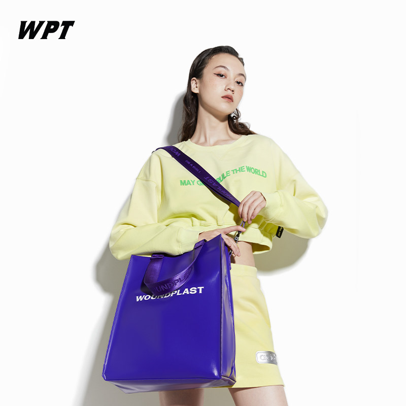WPT通勤单肩包女高级感小众百搭托特包大容量斜挎包男士手提包包