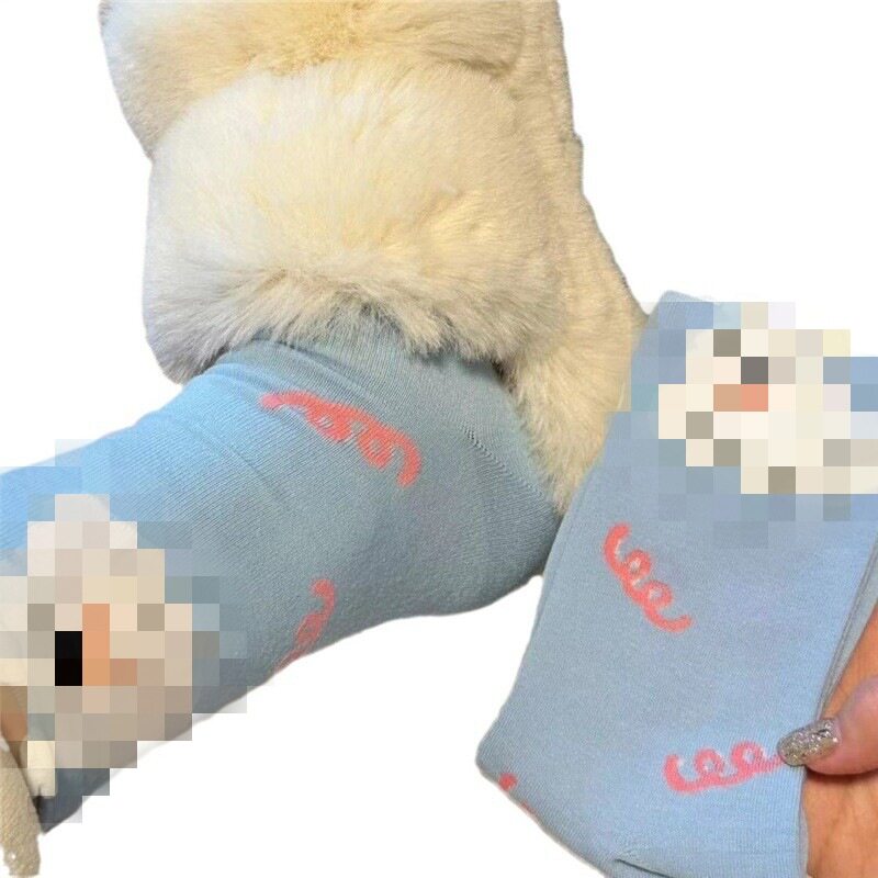 猫小狗学院风ins潮百搭中筒袜船