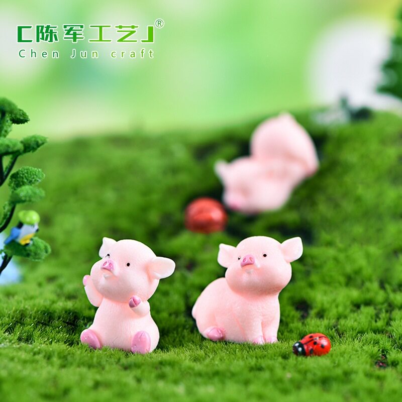 礼品蛋糕多肉卡通挂件摆件树脂品