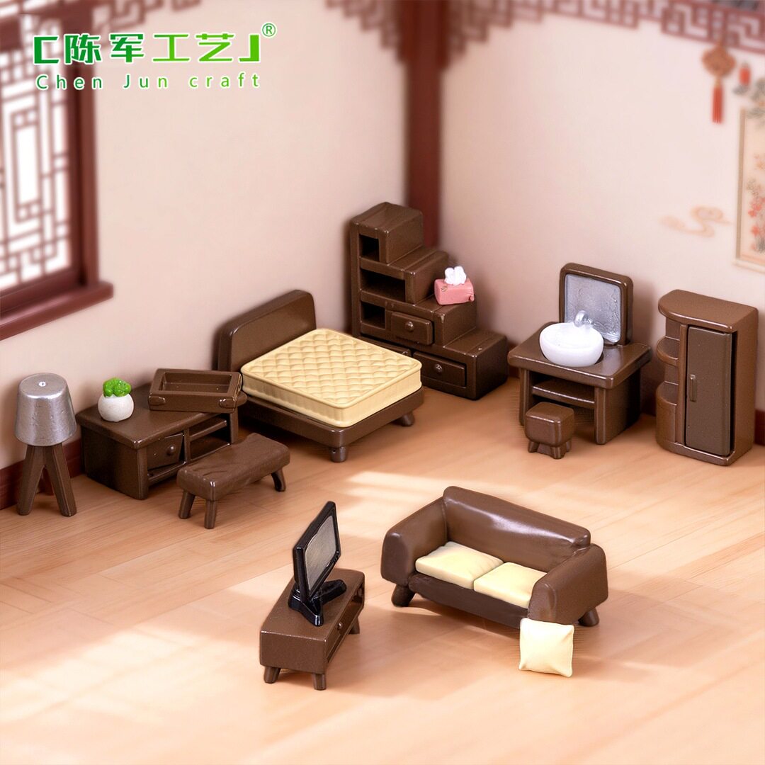 特价微景观创意木质家具迷你微缩手工配件小摆件 桌面屋娃娃装饰