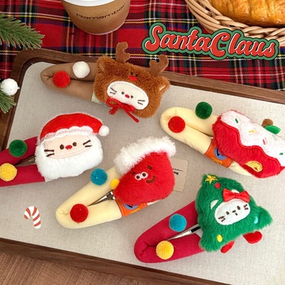 公仔掰掰夹原创刘海夹气质碎发夹