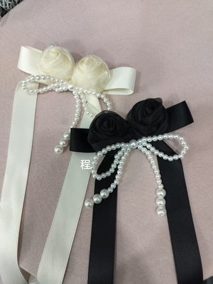 窗帘绑带高级感玫瑰花朵窗帘绑带窗帘扣创意百搭客厅免打孔绑绳