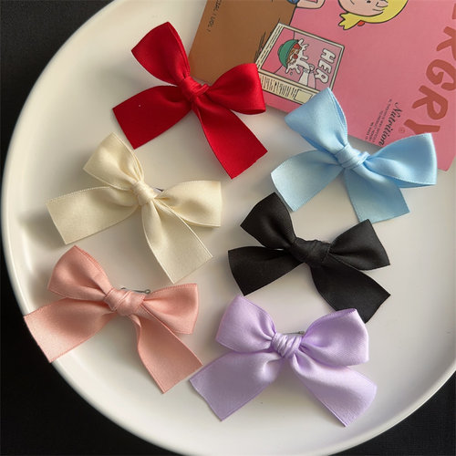 韩系布料女蝴蝶结胸针