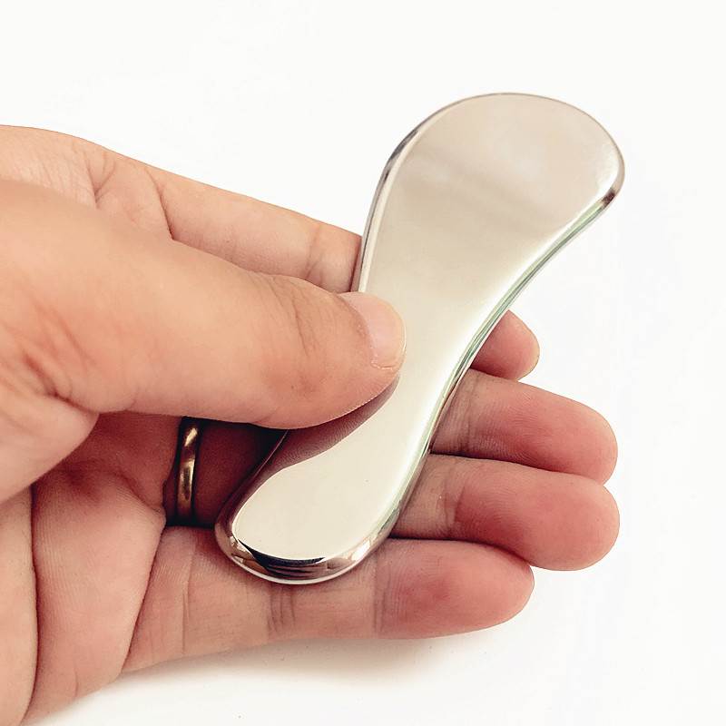 跨境电商 不锈钢面部刮痧板按摩器 IASTM经络保健肌肉松懈筋膜刀