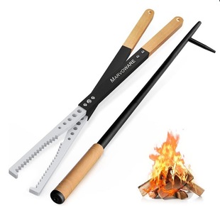 Poker tool 火爐壁爐工具火鉤火鉗鐵鐵藝烤爐用具Fireplace 新款