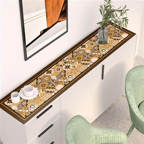 摩洛哥风格 鞋柜垫子台面防水防油皮革桌布盖巾盖布电视柜长条桌,居家布艺,桌布,淘宝优惠券,粉丝福利购,淘宝优惠卷