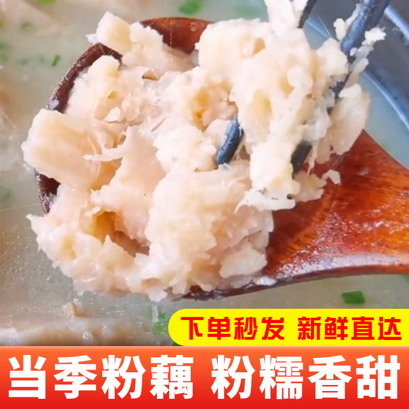 洞庭新鲜莲藕顺丰煲汤炖汤