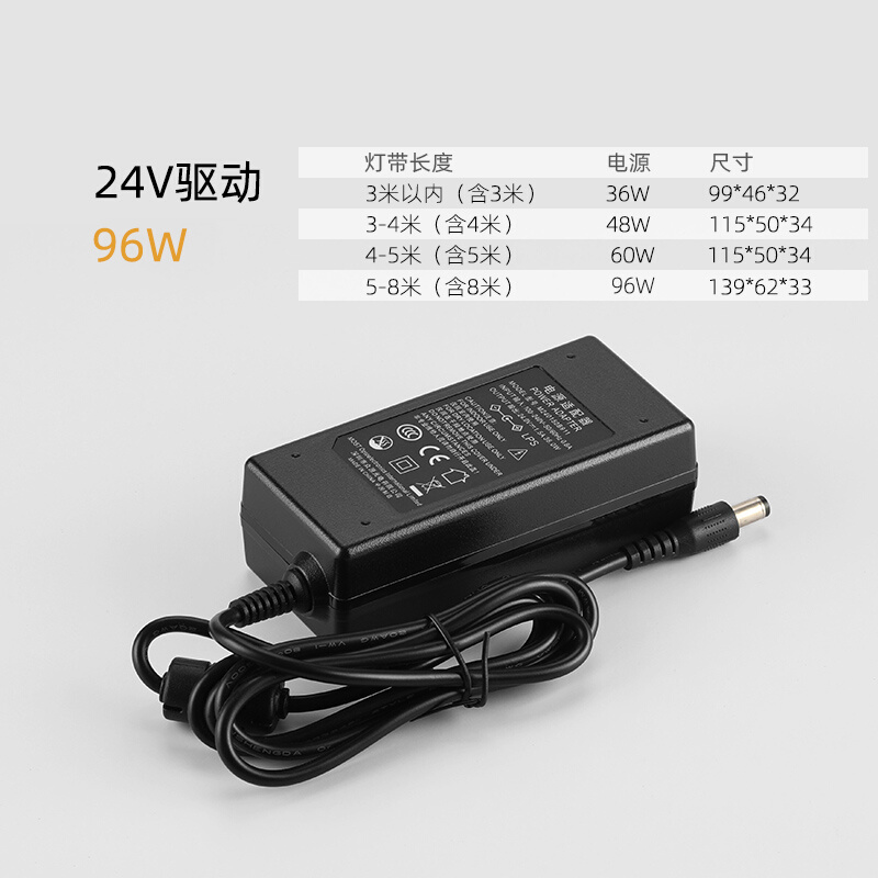 初识灯具 定制矽胶灯带24V餐柜衣柜高显指线条灯防水防尘线性1