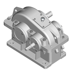 一级圆柱斜齿轮减速器 一级圆柱直齿轮减速器200180170