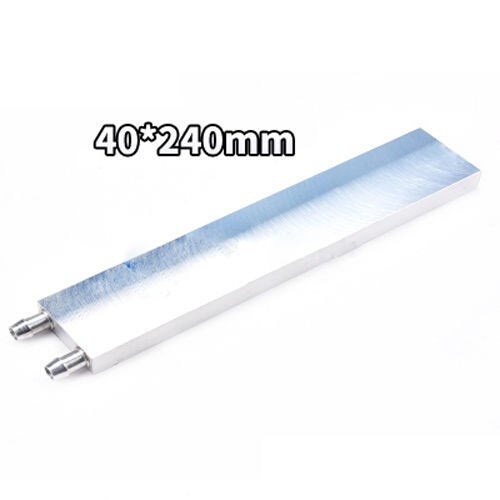 水冷头40*e40水冷板 吸热液冷CPU半G导体制冷片散热器 模具水冷纯