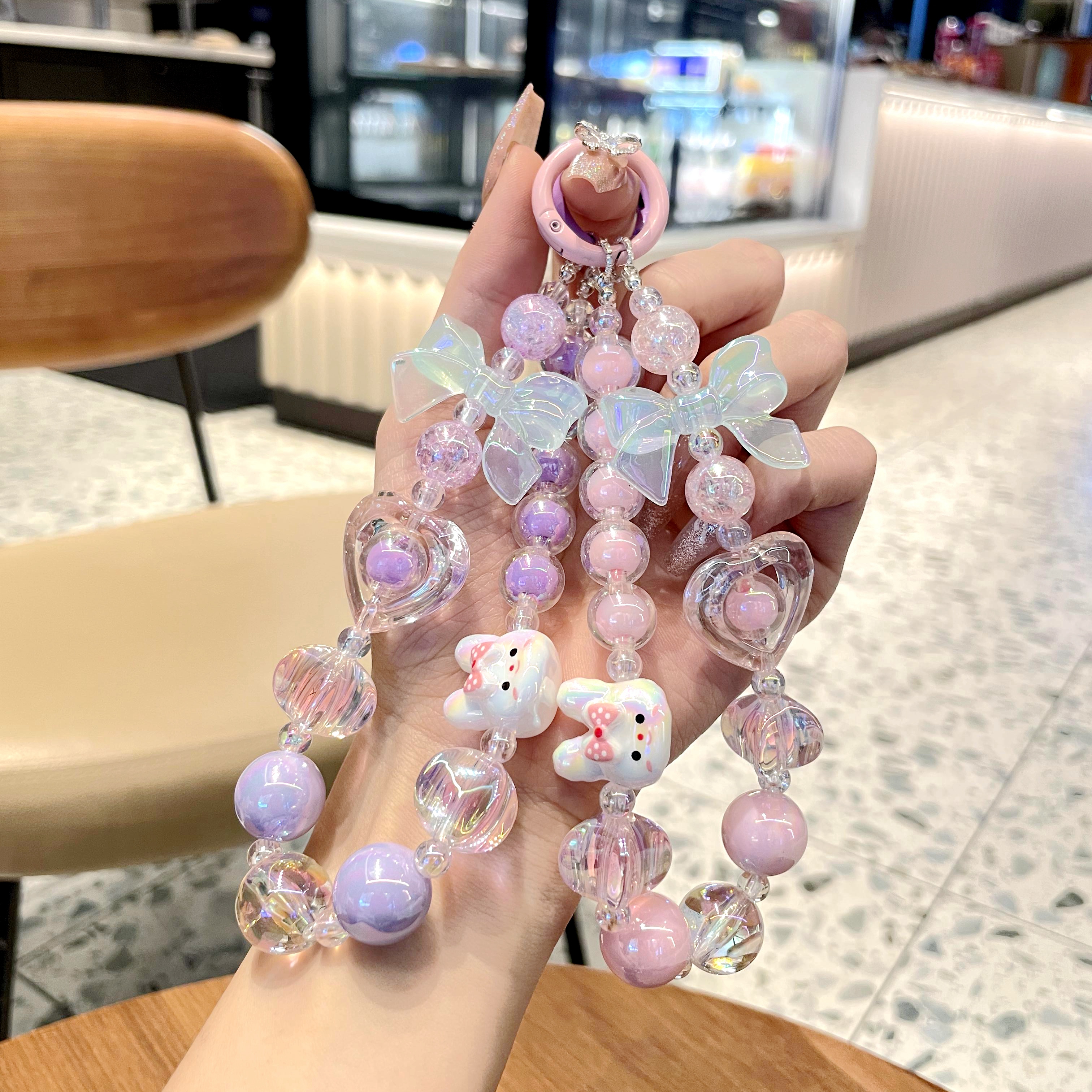 芷策手机挂链diy创意可爱小饰品