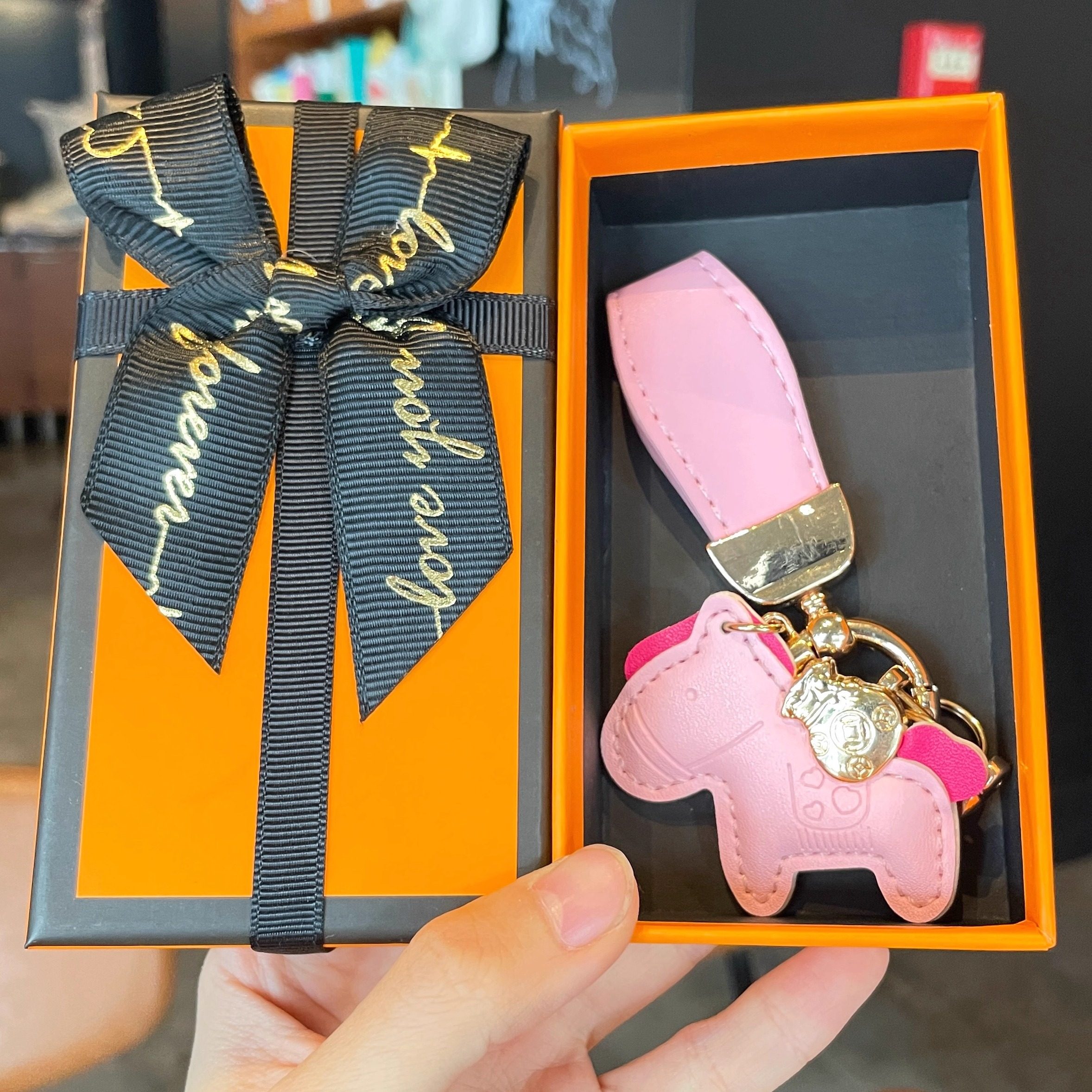 马上有钱钥匙扣小马挂件马年礼品创意新年元旦礼物公司年会伴手礼