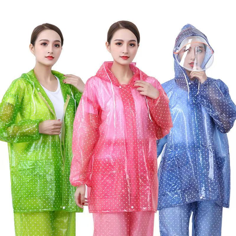 雨衣雨裤套装防暴雨采茶