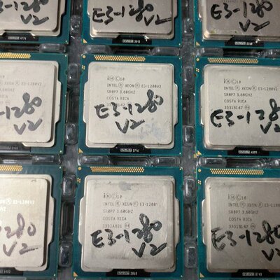 议价英特尔服务器CPUE3-1280V2E3-1270V2E3-1290V2