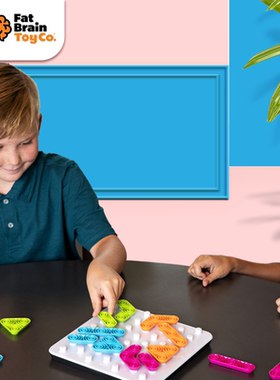 Fatbrain美国逻辑思维益智玩具多人对战桌面游戏 战略拼拼乐