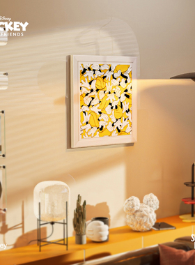 SUNDAY HOME迪士尼正版家居装饰画原创艺术品Mickey's  hands版画