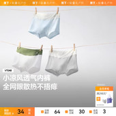 蕉下儿童莫代尔内裤 VT048抗菌a类平角高弹男女童柔软3条装 亲肤