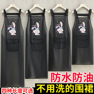 餐饮厨房专用多尺寸TPU免洗围裙饭店水产杀鱼防水防油工作服定制