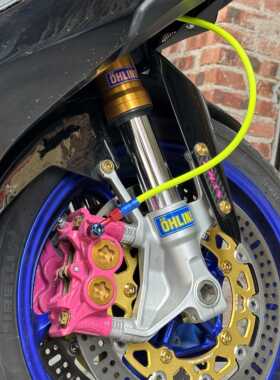 适用14-24款雅马哈TMAX530560改装前挡泥板BCD同款运动改装挡泥板