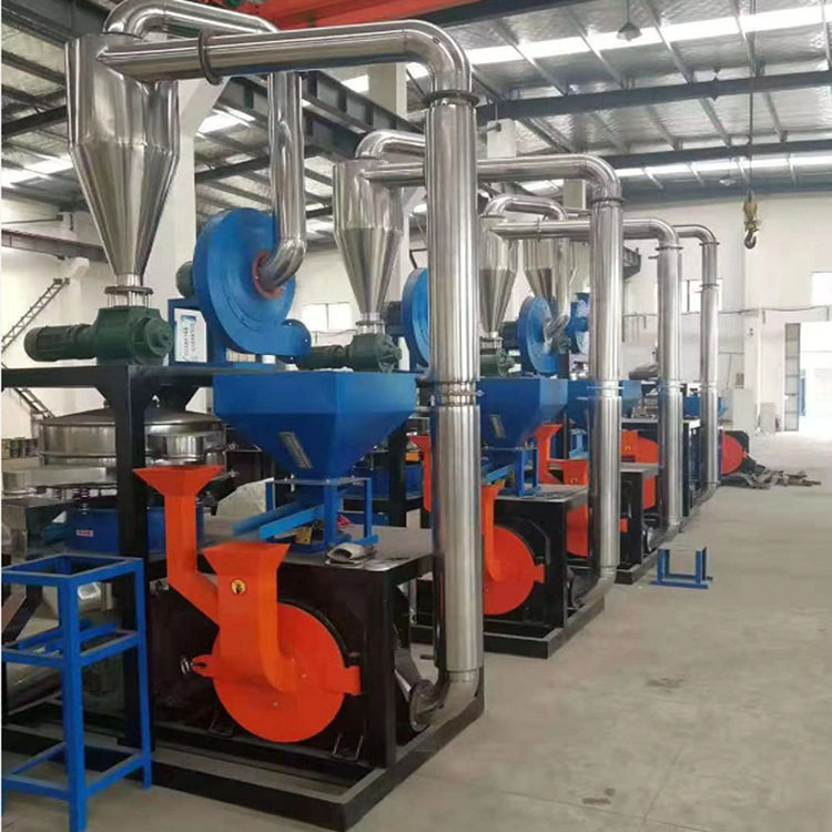 塑料pvc管型材磨粉机木塑地板塑料磨粉机