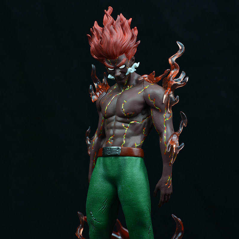 火影忍者gk迈特凯八门遁甲jz夜凯手办模型摆件雕像