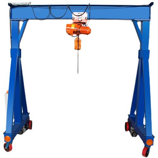 活动龙门架 吨 小型龙门吊架拆卸手推重吊架升降式行